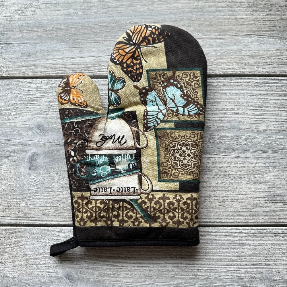 Quilted Kitchen Oven Mitt